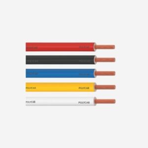Polycab Polycab 1.5 Sqmm, 1 Core, Copper Class 5/Flexible, FR-LSH TYPE D, Single Core Flexible Cable - Grey - I-1.5PX1CGRYFRLS100 - Image 1