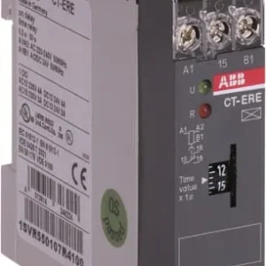 CT-ERE Time relay, ON-delay 1c/o, 3-300s, 110-130VAC - Image 1
