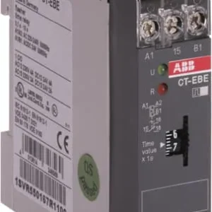 CT-EBE Time relay, flasher 1c/o, 0.1-10s, 24VAC/DC 220-240VAC - Image 1